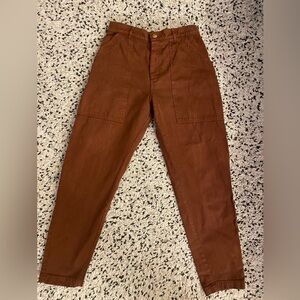 Big Bud Press Pencil Pants sz M in Fudgsicle Brown